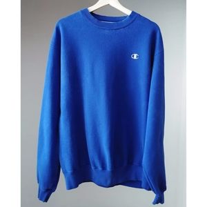 Champion Sweater Crewneck Blue Eco